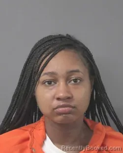 Mugshot of DYNASTI ARMONI HAYMAN booked in Wilson County, North Carolina on May 5, 2026