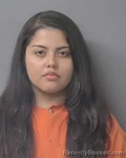 Mugshot of DIANA STEFANY JIMENEZ ALVAREZ booked in Wilson County, North Carolina on May 13, 2026