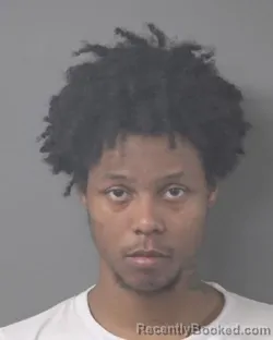 Mugshot of AMONTAE TAHEEM HUGGINS booked in Wilson County, North Carolina on June 25, 2026