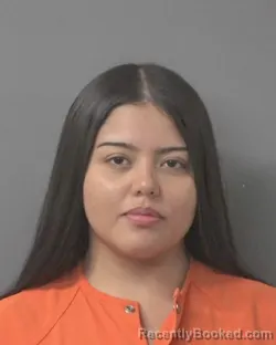 Mugshot of DIANA STEFANY JIMENEZ ALVAREZ booked in Wilson County, North Carolina on July 10, 2026