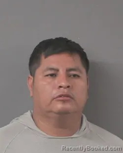 Mugshot of JUAN CARLOS GARCIA booked in Wilson County, North Carolina on August 4, 2026