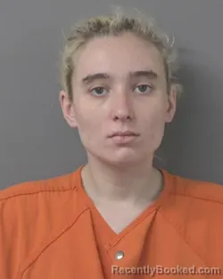 Mugshot of Christina Marie Parker booked in Wilson County, North Carolina on August 25, 2026