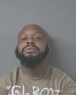 Mugshot of Jermaine Ray J Lucas booked in Wilson County, North Carolina on August 30, 2026