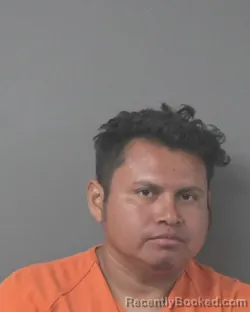 Mugshot of Vario Moreno Diaz booked in Wilson County, North Carolina on August 30, 2026
