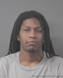 Mugshot of Dyquan Lamar Hill booked in Wilson County, North Carolina on September 2, 2026