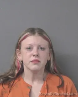 Mugshot of Kylie Maree Jones booked in Wilson County, North Carolina on September 2, 2026