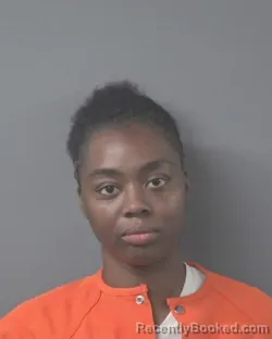 Mugshot of Branesha Wynette Carter booked in Wilson County, North Carolina on September 4, 2026