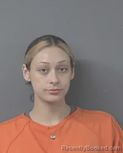 Mugshot of Hannah Elizabeth Moore booked in Wilson County, North Carolina on September 14, 2026