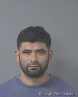 Mugshot of Lenin Rafael Artica-Portillo booked in Wilson County, North Carolina on September 15, 2026