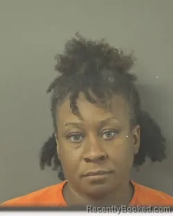 Mugshot of Tiangela Shantae Johnson booked in Wilson County, North Carolina on September 17, 2026