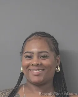 Mugshot of Leetasha Sikoya Anderson booked in Wilson County, North Carolina on October 3, 2026