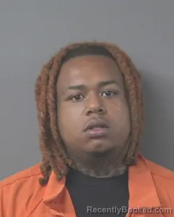 Mugshot of Taveon Lavontae Allen booked in Wilson County, North Carolina on October 6, 2026
