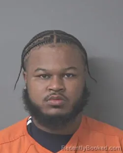 Mugshot of Tyriek Rahkel Satterwhite booked in Wilson County, North Carolina on October 9, 2026