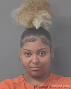 Mugshot of Keyoria Chante Hedgepeth booked in Wilson County, North Carolina on October 25, 2026