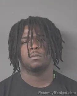 Mugshot of Zy-Trell Onese Mitchell booked in Wilson County, North Carolina on October 26, 2026