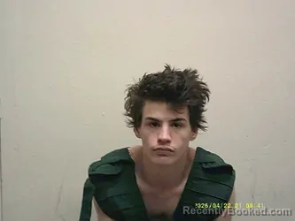 Mugshot of CODY WILLIAM SIEFKAS booked in Daviess County, Missouri on April 22, 2026