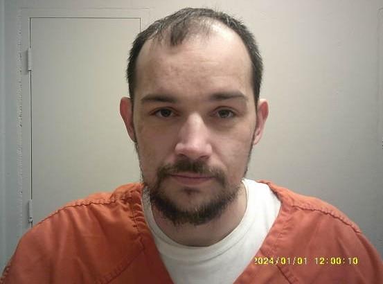 Booking photo from De Kalb County, Missouri