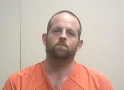 Booking photo from De Kalb County, Missouri