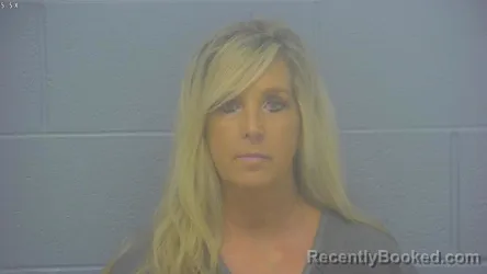 Mugshot of Amber Lea Albert booked in Greene County, Missouri on August 21, 2026