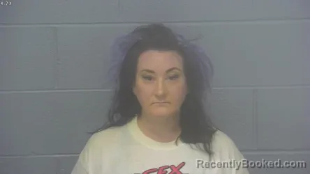 Mugshot of Ashley Nicole Barker booked in Greene County, Missouri on August 9, 2026