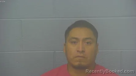 Mugshot of Armando Corrales-Juarez booked in Greene County, Missouri on October 8, 2026