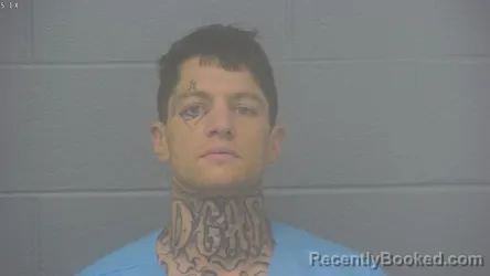 Mugshot of Andrew Keith Dobson booked in Greene County, Missouri on August 17, 2026