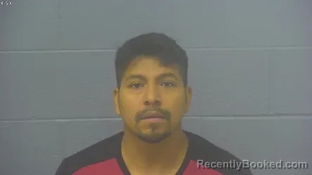 Mugshot of Alexander Deleon Perez booked in Greene County, Missouri on August 26, 2026