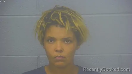 Mugshot of ALICIA SEYMONE ESKRIDGE booked in Greene County, Missouri on April 28, 2026