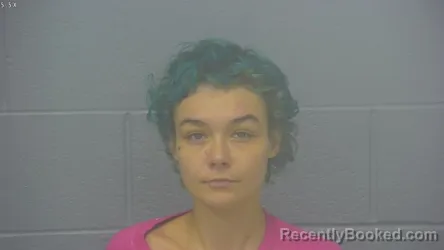 Mugshot of Ashley Lynn Ferrugia booked in Greene County, Missouri on August 2, 2026