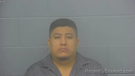 Mugshot of ANDRES GARCIA-PEREZ booked in Greene County, Missouri on July 15, 2026