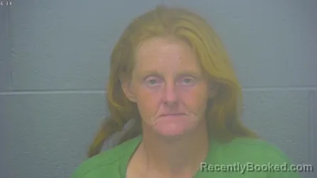 Mugshot of Ashley Irene Grigsby booked in Greene County, Missouri on September 30, 2026