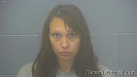 Mugshot of Audrey Elizabeth Hunt booked in Greene County, Missouri on September 29, 2026