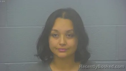Mugshot of ASHLEY NICOLE HERRERA booked in Greene County, Missouri on May 3, 2026