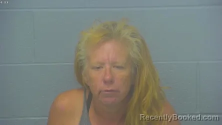Mugshot of April Dawn Haines booked in Greene County, Missouri on October 3, 2026