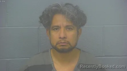 Mugshot of Adolfo Hilario Roque booked in Greene County, Missouri on August 1, 2026
