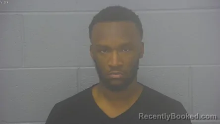 Mugshot of Anthony Cortez Lewis booked in Greene County, Missouri on August 12, 2026