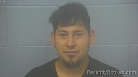 Mugshot of Alex Lema Guartazaca booked in Greene County, Missouri on October 4, 2026