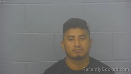 Mugshot of Agustin Lopez-Jimenez booked in Greene County, Missouri on October 13, 2026