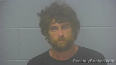 Mugshot of Aaron William Lewis booked in Greene County, Missouri on August 16, 2026