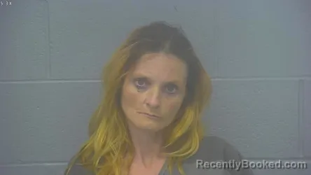 Mugshot of Amy Marie Latham booked in Greene County, Missouri on August 10, 2026