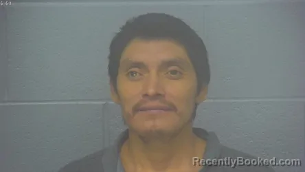 Mugshot of Ariel Saturnino Menche booked in Greene County, Missouri on July 30, 2026