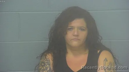 Mugshot of Ashley Dawn Mccall-Allen booked in Greene County, Missouri on August 13, 2026