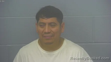 Mugshot of ALBERTO OXLAJ-VASQUEZ booked in Greene County, Missouri on May 21, 2026