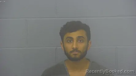 Mugshot of Aryan Kamleshkumar Patel booked in Greene County, Missouri on August 1, 2026