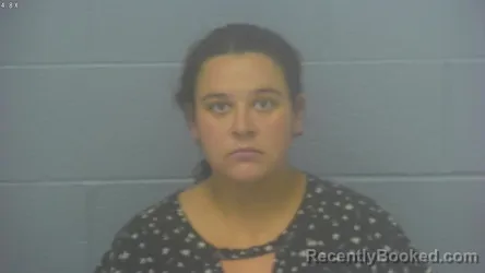 Mugshot of Angelica Lee Ann Pruitt booked in Greene County, Missouri on October 8, 2026