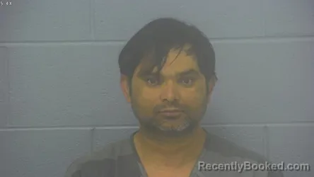 Mugshot of AJAYKUMAR MANGALBHAI PATEL booked in Greene County, Missouri on March 7, 2026