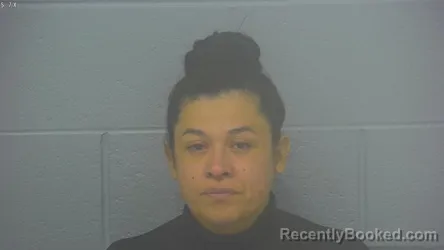 Mugshot of ADRIANA ERNESTINA PEREZ-MORENO booked in Greene County, Missouri on April 3, 2026