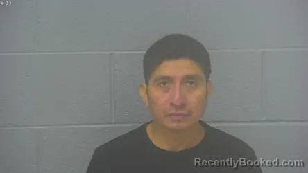 Mugshot of Axel Gustavo Pereira-Juarez booked in Greene County, Missouri on August 10, 2026