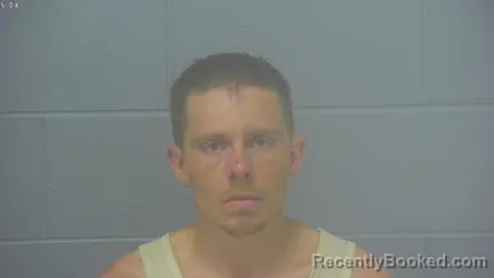 Mugshot of Austin Jason Randolph booked in Greene County, Missouri on July 28, 2026