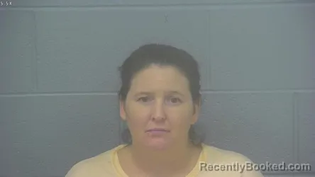 Mugshot of Abigail Roxanna Riggs booked in Greene County, Missouri on August 13, 2026